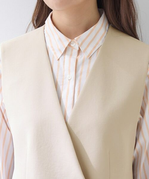 INDIVI / インディヴィ ベスト | 【洗える/多機能/SETUP可】こなれジレジャケット | 詳細21