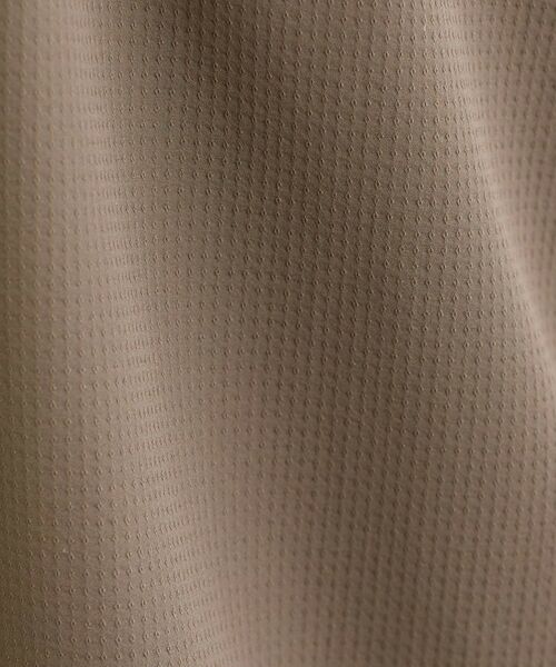 INDIVI / インディヴィ レザーブルゾン・ジャケット | 【撥水／フード取外し可】凹凸素材ブルゾン | 詳細22