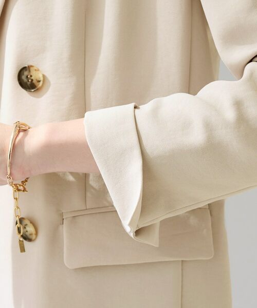 INDIVI / インディヴィ テーラードジャケット | 【洗える／多機能／SETUP可】こなれダブルジャケット | 詳細27