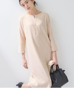 INDIVI / インディヴィ ミニ丈・ひざ丈ワンピース | 【軽量／セレモニー／SETUP可能】ストレッチツイードAラインワンピース