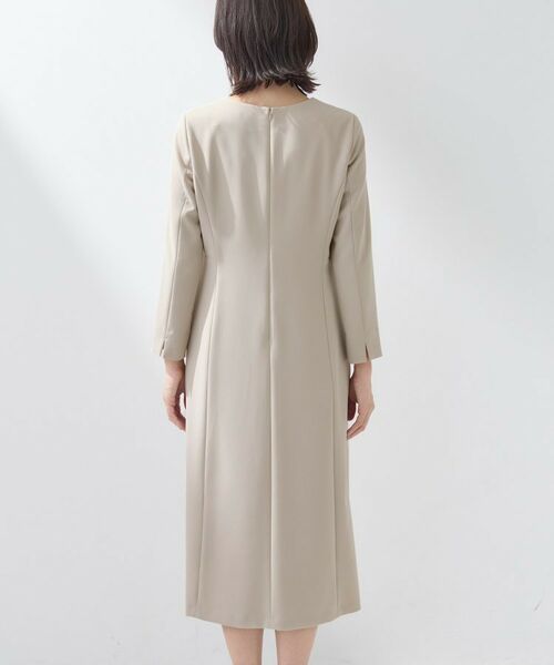 INDIVI / インディヴィ ロング・マキシ丈ワンピース | 【上品光沢／セレモニー／SETUP可能】スタイルUPワンピース | 詳細12