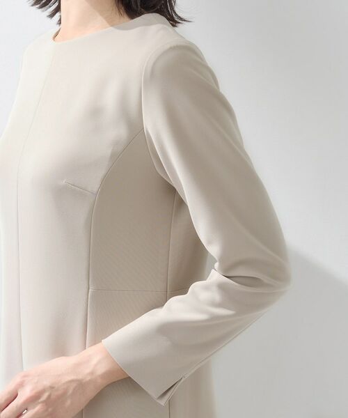 INDIVI / インディヴィ ロング・マキシ丈ワンピース | 【上品光沢／セレモニー／SETUP可能】スタイルUPワンピース | 詳細15