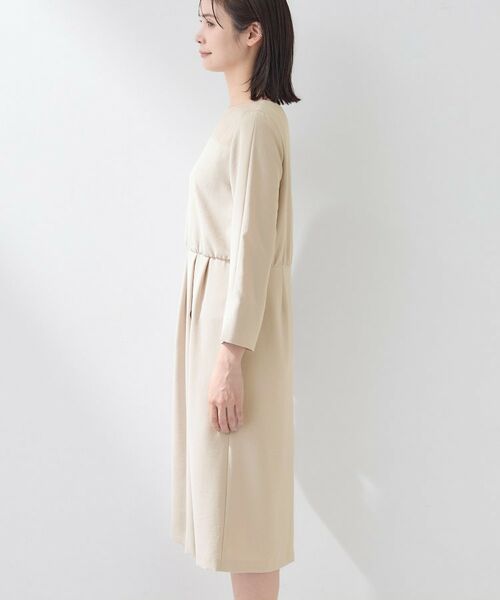 INDIVI / インディヴィ ミニ丈・ひざ丈ワンピース | 【洗える／SETUP可】こなれヨーク切り替えワンピース | 詳細11