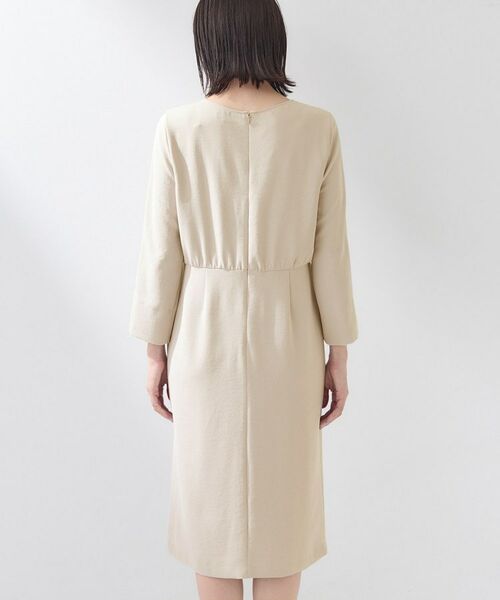 INDIVI / インディヴィ ミニ丈・ひざ丈ワンピース | 【洗える／SETUP可】こなれヨーク切り替えワンピース | 詳細12