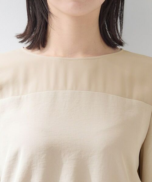 INDIVI / インディヴィ ミニ丈・ひざ丈ワンピース | 【洗える／SETUP可】こなれヨーク切り替えワンピース | 詳細13