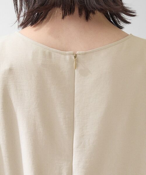 INDIVI / インディヴィ ミニ丈・ひざ丈ワンピース | 【洗える／SETUP可】こなれヨーク切り替えワンピース | 詳細14