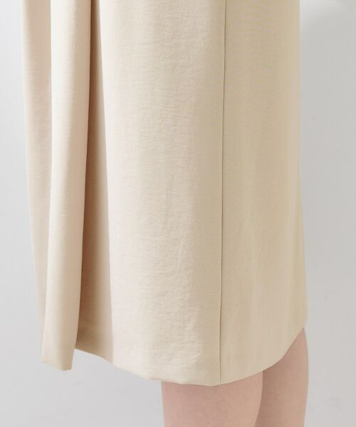 INDIVI / インディヴィ ミニ丈・ひざ丈ワンピース | 【洗える／SETUP可】こなれヨーク切り替えワンピース | 詳細17