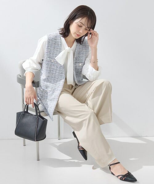 INDIVI / インディヴィ パンツ | 【新作褒められパンツ】快温ワイドパンツ | 詳細12