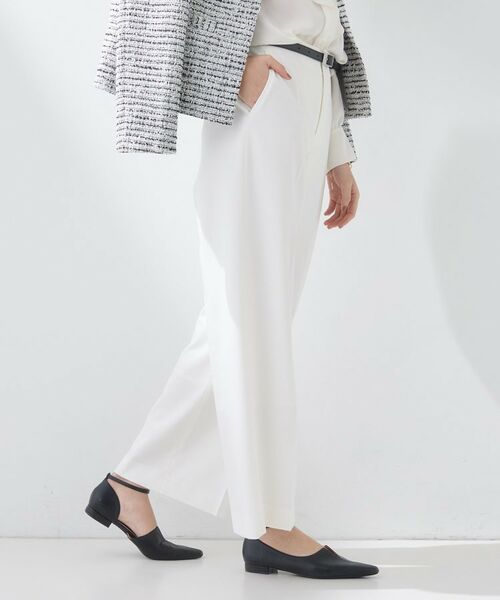 INDIVI / インディヴィ パンツ | 【新作褒められパンツ】快温ワイドパンツ | 詳細2