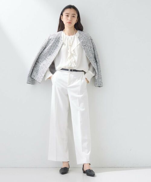 INDIVI / インディヴィ パンツ | 【新作褒められパンツ】快温ワイドパンツ | 詳細4