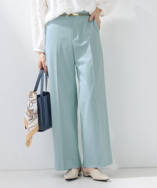 INDIVI / インディヴィ パンツ | 【新作褒められパンツ】快温ワイドパンツ | 詳細6