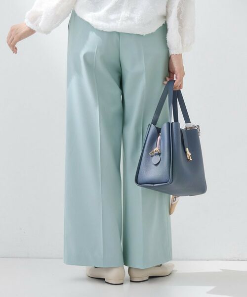 INDIVI / インディヴィ パンツ | 【新作褒められパンツ】快温ワイドパンツ | 詳細7