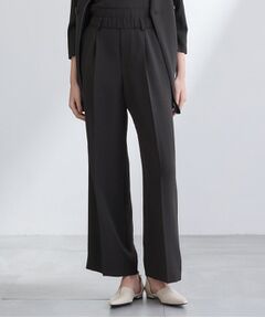 INDIVI / インディヴィ パンツ | 【洗える／UVケア／SETUP可】こなれワイドパンツ