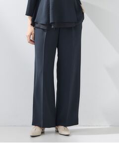 INDIVI / インディヴィ パンツ | 【洗える／UVケア／SETUP可】こなれワイドパンツ