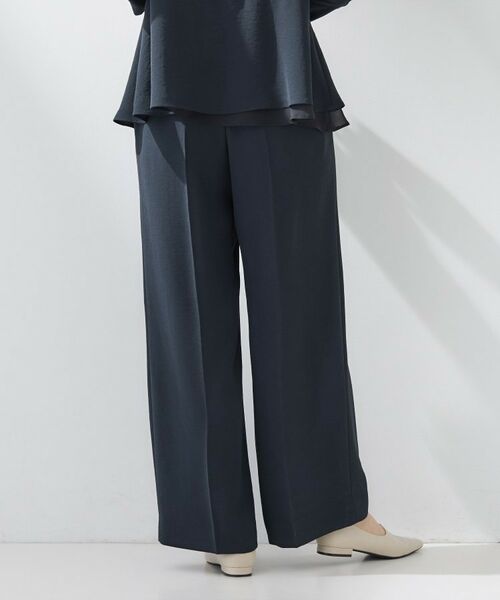 INDIVI / インディヴィ パンツ | 【洗える／UVケア／SETUP可】こなれワイドパンツ | 詳細15