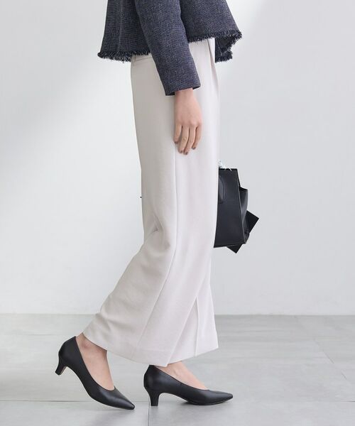INDIVI / インディヴィ パンツ | 【洗える／UVケア／SETUP可】こなれワイドパンツ | 詳細18