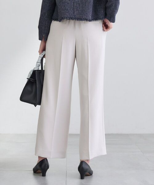 INDIVI / インディヴィ パンツ | 【洗える／UVケア／SETUP可】こなれワイドパンツ | 詳細19