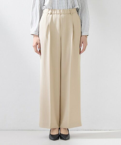 INDIVI / インディヴィ パンツ | 【洗える／UVケア／SETUP可】こなれワイドパンツ | 詳細22