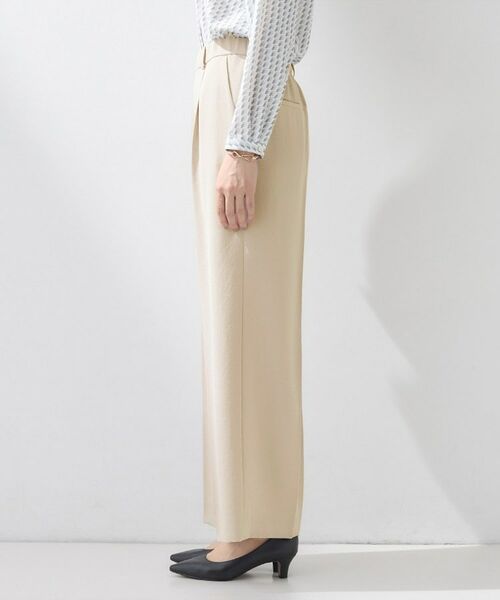 INDIVI / インディヴィ パンツ | 【洗える／UVケア／SETUP可】こなれワイドパンツ | 詳細23