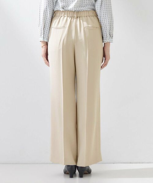 INDIVI / インディヴィ パンツ | 【洗える／UVケア／SETUP可】こなれワイドパンツ | 詳細24