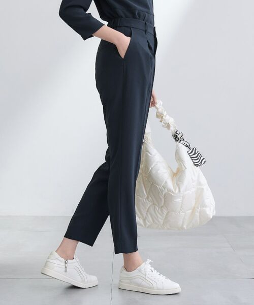 INDIVI / インディヴィ パンツ | 【洗える／UVケア／SETUP可】こなれテーパードパンツ | 詳細14