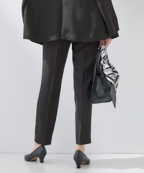 INDIVI / インディヴィ パンツ | 【洗える／UVケア／SETUP可】こなれテーパードパンツ | 詳細2