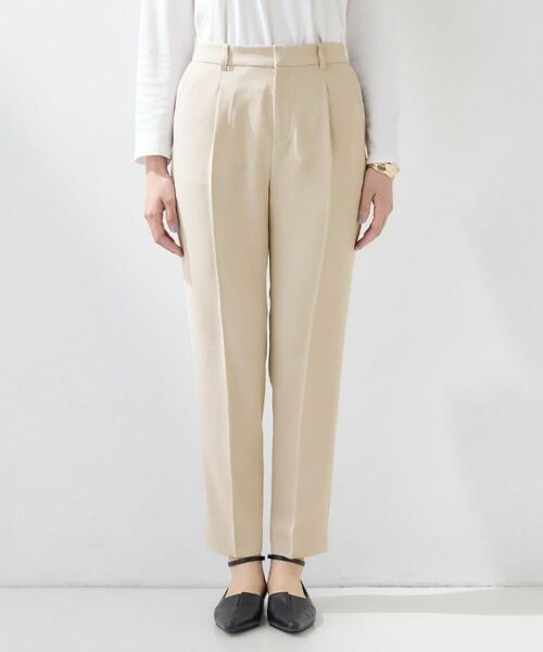 INDIVI / インディヴィ パンツ | 【洗える／UVケア／SETUP可】こなれテーパードパンツ | 詳細22