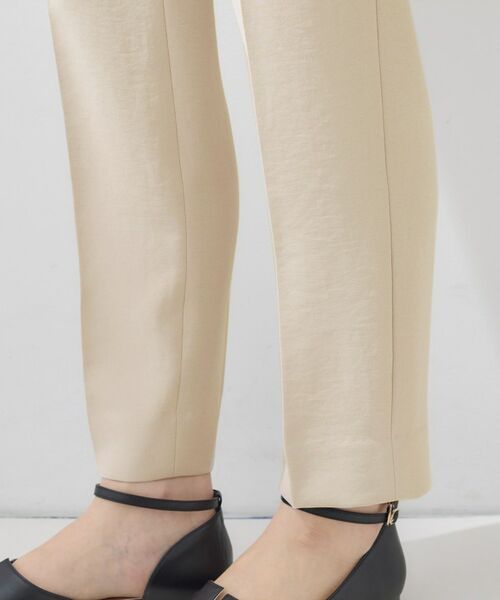INDIVI / インディヴィ パンツ | 【洗える／UVケア／SETUP可】こなれテーパードパンツ | 詳細29