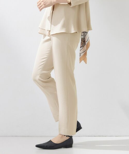 INDIVI / インディヴィ パンツ | 【洗える／UVケア／SETUP可】こなれテーパードパンツ | 詳細7