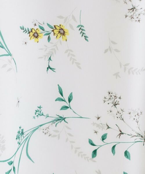 INDIVI / インディヴィ ロング・マキシ丈スカート | 【SETUP可能】モダンフラワー柄フレアスカート | 詳細5