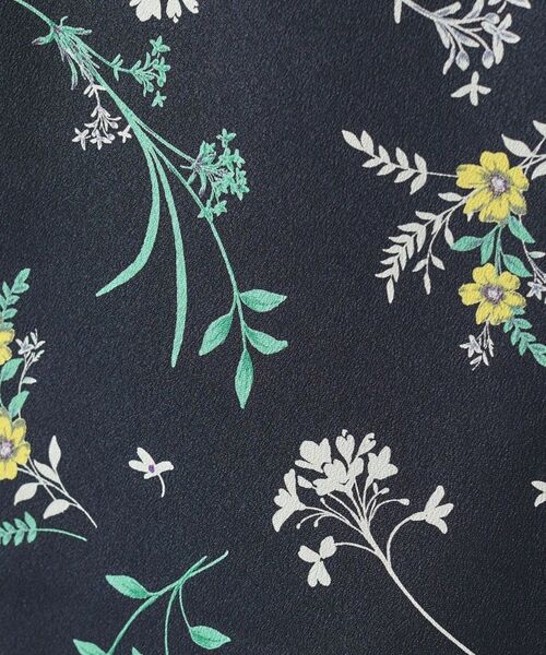 INDIVI / インディヴィ ロング・マキシ丈スカート | 【SETUP可能】モダンフラワー柄フレアスカート | 詳細9