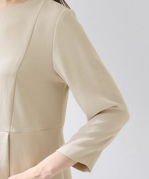 INDIVI / インディヴィ シャツ・ブラウス | 【洗える/UVケア/SETUP可】こなれペプラムブラウス | 詳細23