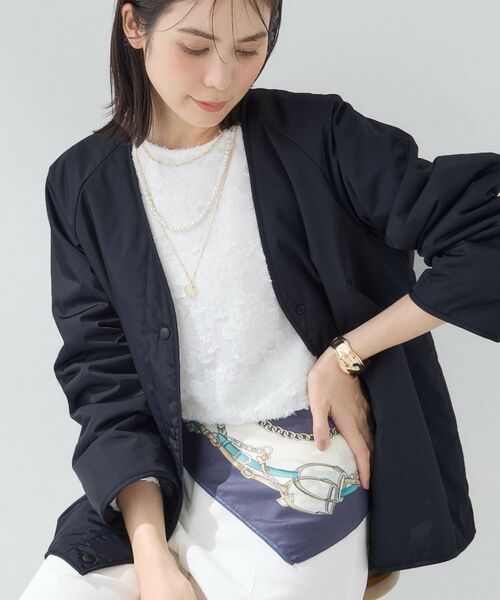 INDIVI / インディヴィ トレンチコート | 【撥水/UVケア/2WAY】超軽量ライナー付ライトトレンチコート | 詳細11