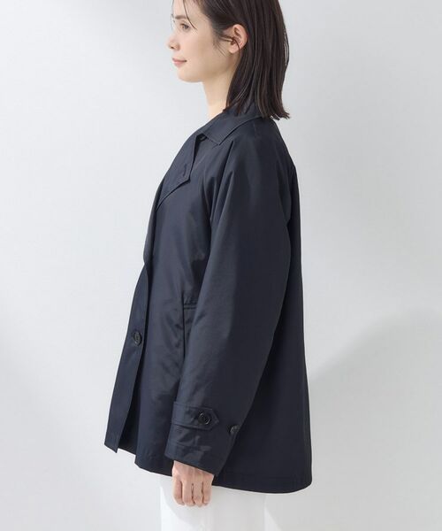 INDIVI / インディヴィ トレンチコート | 【撥水/UVケア/2WAY】超軽量ライナー付ライトトレンチコート | 詳細15