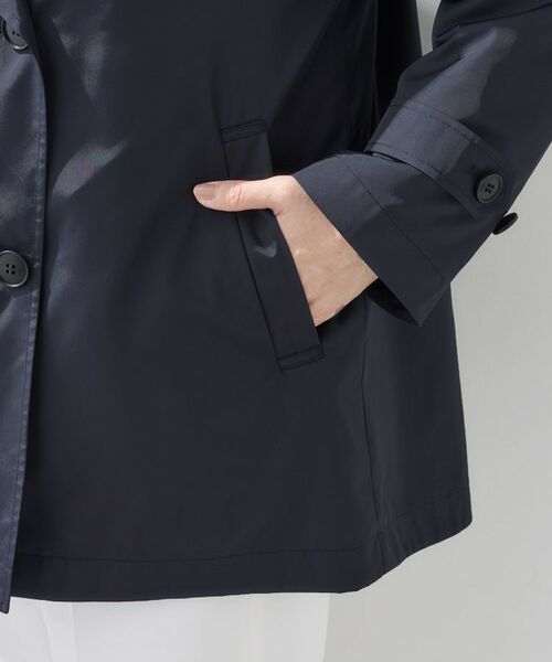 INDIVI / インディヴィ トレンチコート | 【撥水/UVケア/2WAY】超軽量ライナー付ライトトレンチコート | 詳細19