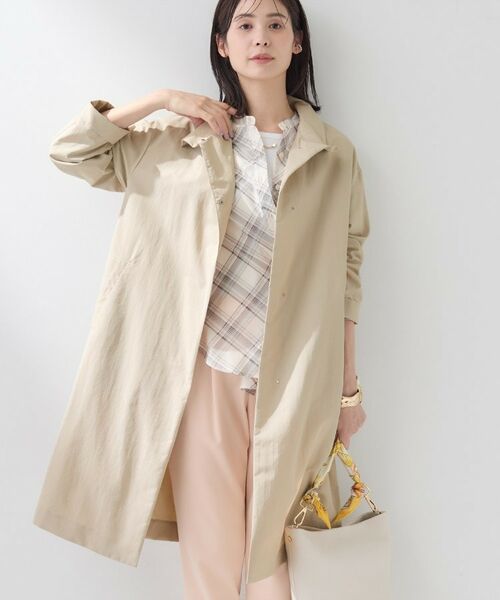 INDIVI / インディヴィ その他アウター | 【撥水/軽量】ミニマル スタンドカラーコート | 詳細10