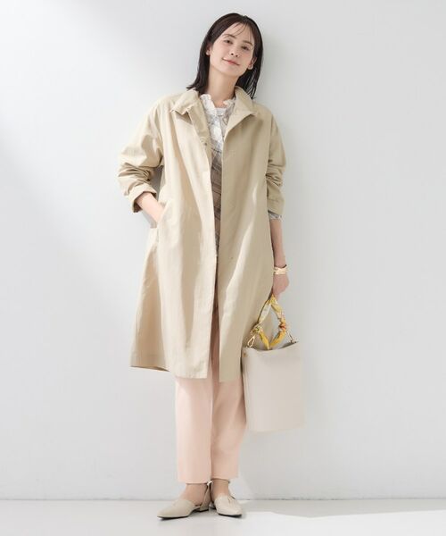 INDIVI / インディヴィ その他アウター | 【撥水/軽量】ミニマル スタンドカラーコート | 詳細12