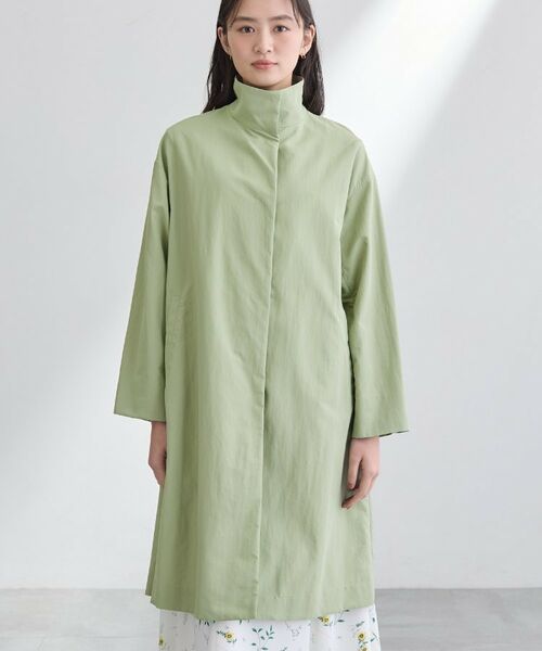 INDIVI / インディヴィ その他アウター | 【撥水/軽量】ミニマル スタンドカラーコート | 詳細14