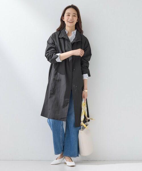 INDIVI / インディヴィ その他アウター | 【撥水/軽量】ミニマル スタンドカラーコート | 詳細4