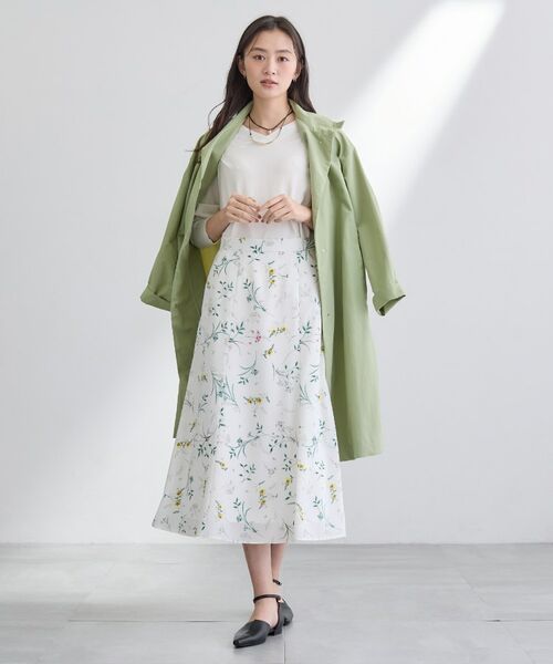 INDIVI / インディヴィ その他アウター | 【撥水/軽量】ミニマル スタンドカラーコート | 詳細8