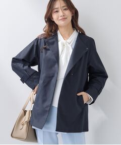 INDIVI / インディヴィ トレンチコート | 【撥水/軽量】ミドル丈 ミニマルトレンチコート