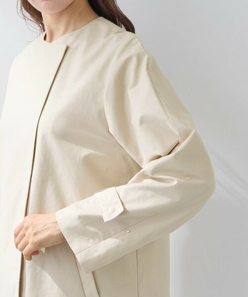 INDIVI / インディヴィ トレンチコート | 【撥水/軽量】ミドル丈 ミニマルトレンチコート | 詳細24