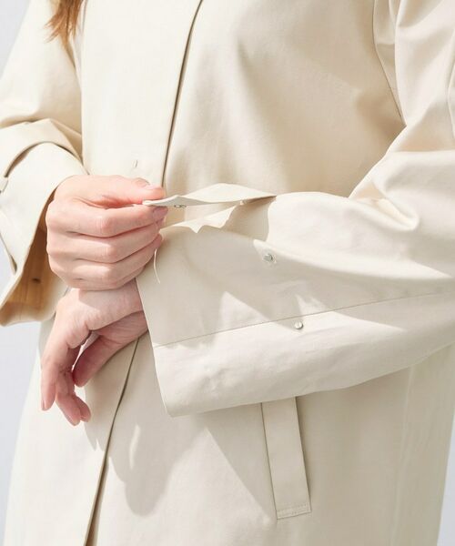 INDIVI / インディヴィ トレンチコート | 【撥水/軽量】ミドル丈 ミニマルトレンチコート | 詳細27