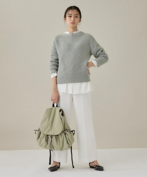 INDIVI / インディヴィ リュック・バックパック | 【超軽量／大人カジュアル】収納力◎！ギャザーフォルムリュック | 詳細3