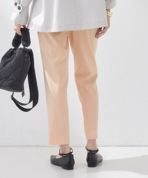 INDIVI / インディヴィ パンツ | 【褒められパンツ/高ストレッチ】タックテーパードパンツ | 詳細11