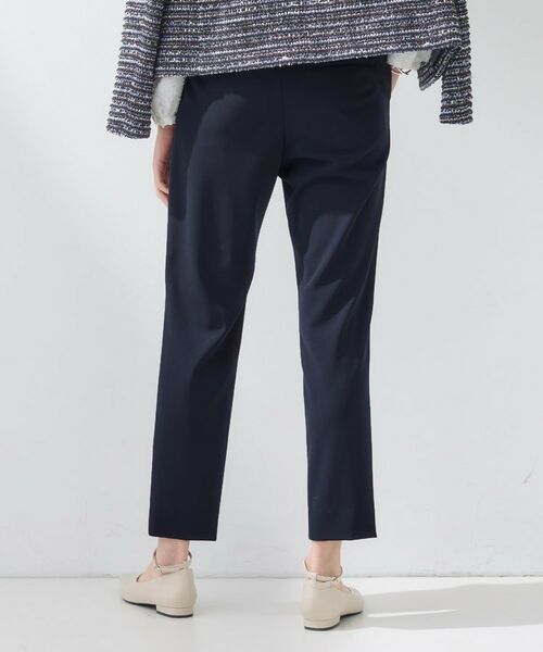 INDIVI / インディヴィ パンツ | 【褒められパンツ/高ストレッチ】タックテーパードパンツ | 詳細15