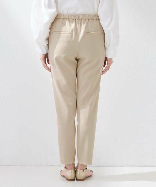 INDIVI / インディヴィ パンツ | 【褒められパンツ/高ストレッチ】タックテーパードパンツ | 詳細20