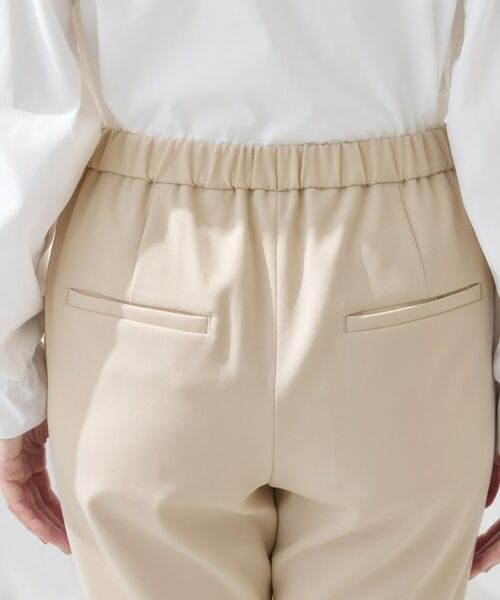 INDIVI / インディヴィ パンツ | 【褒められパンツ/高ストレッチ】タックテーパードパンツ | 詳細22