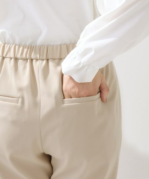 INDIVI / インディヴィ パンツ | 【褒められパンツ/高ストレッチ】タックテーパードパンツ | 詳細24