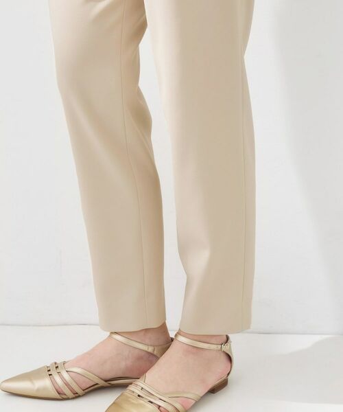 INDIVI / インディヴィ パンツ | 【褒められパンツ/高ストレッチ】タックテーパードパンツ | 詳細25